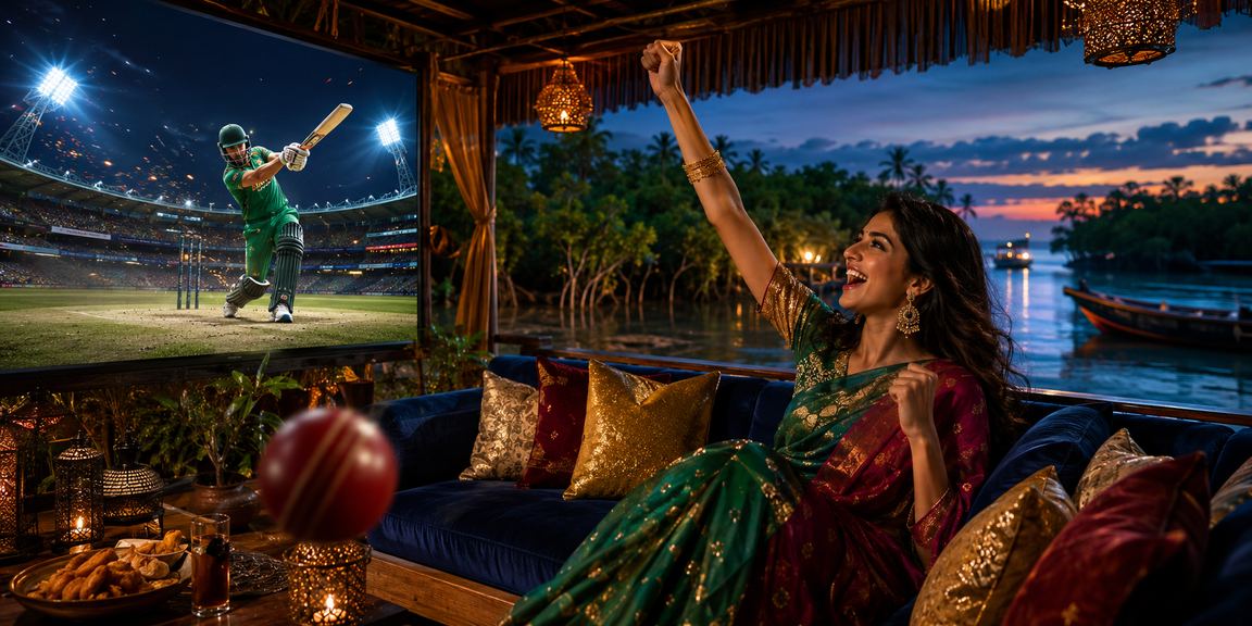 কক্সবাজারে ক্রিকেট বেটিং মডেল একজন যুবক